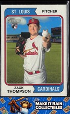 Zack Thompson 2023 Topps Heritage #313 St. Louis Cardinals Rookie RC