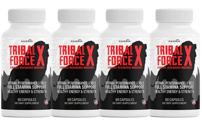 (4 Pack) Tribal Force X Men Support Capsules, TribalForce X Full Stamina Pills