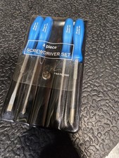 Super Rare Snap-on 4-piece Screwdriver Set Pearl Blue Handles W Case Brand New