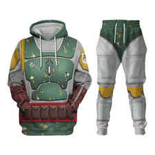Personalized Boba Fett Costume Hoodie Sweatshirt Sweatpants