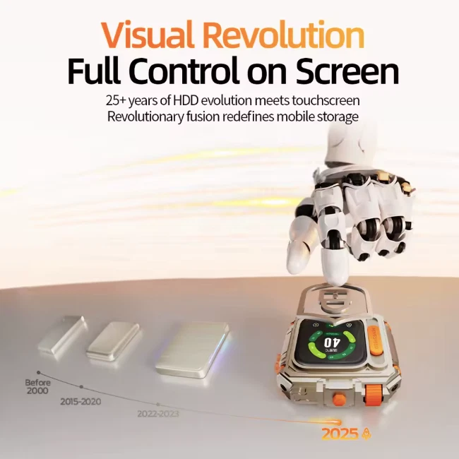 High-Speed External SSD Hard Drive 2TB Portable SSD Type-C Interface USB3.2-Gen2 - Image 4 of 4