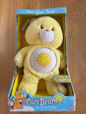 Vintage Funshine Care Bear in box, Care-a-lot Friends Collection, 2002