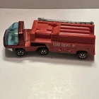 Vintage 1969 Hot Wheels Redline The Heavyweights Fire Truck and Cab Hong Kong