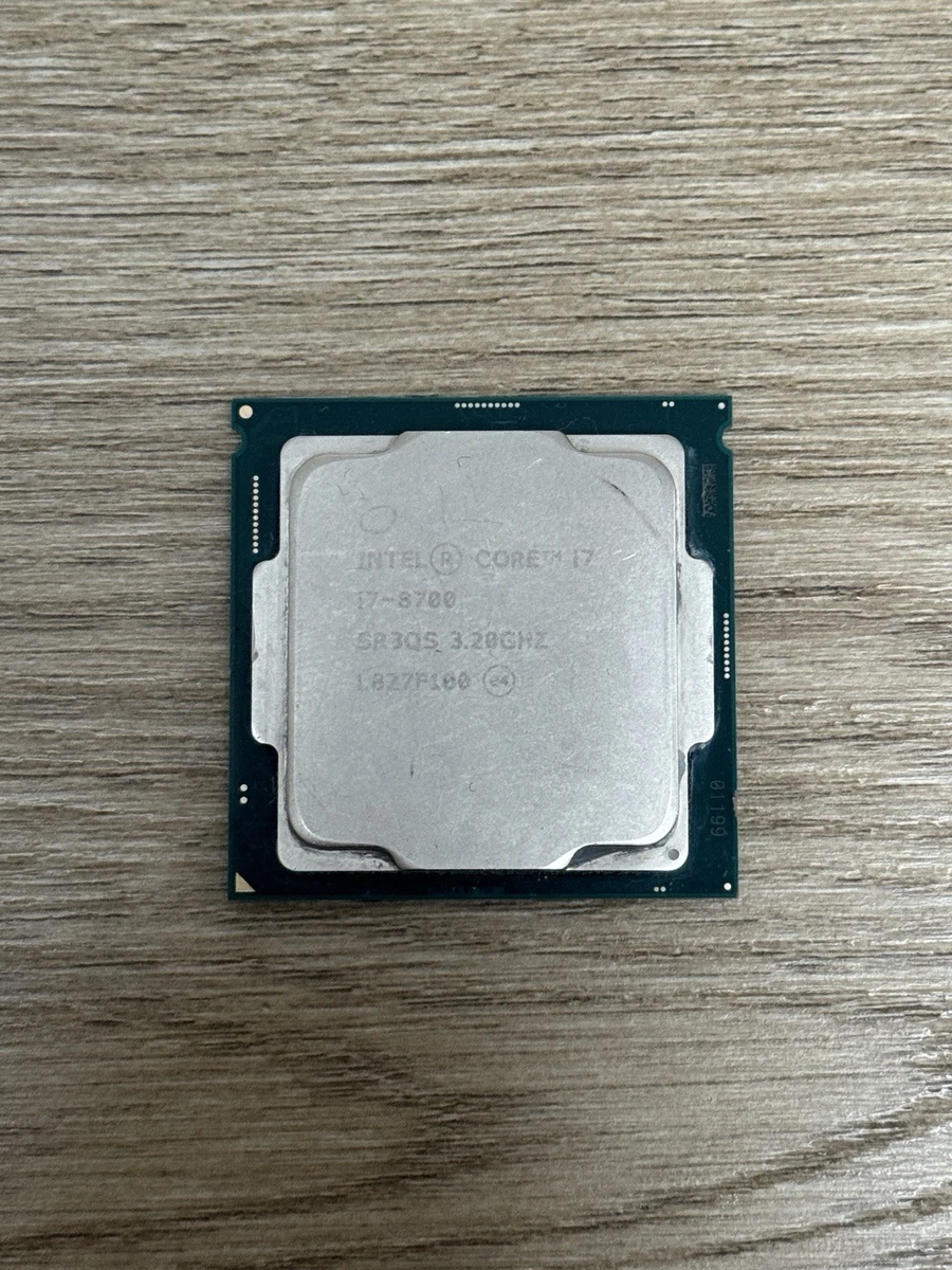 CPU CORE i7-8700 Amazon.com: Intel Core i7-8700 6 Cores 3.2GHz 12MB 8 GT/s 65W LGA