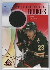 2024 Upper Deck SP Game Used Authentic Rookies Red Jersey Liam Ohgren #226 6o3