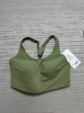 Athleta Sports Bra Womens 34DD Green New 