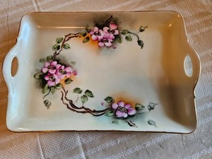 Vanity Tray Antique Porcelain
