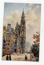 Vintage Postcard Tucks Landscape Smooth Unposted Wide World Vienna Austria