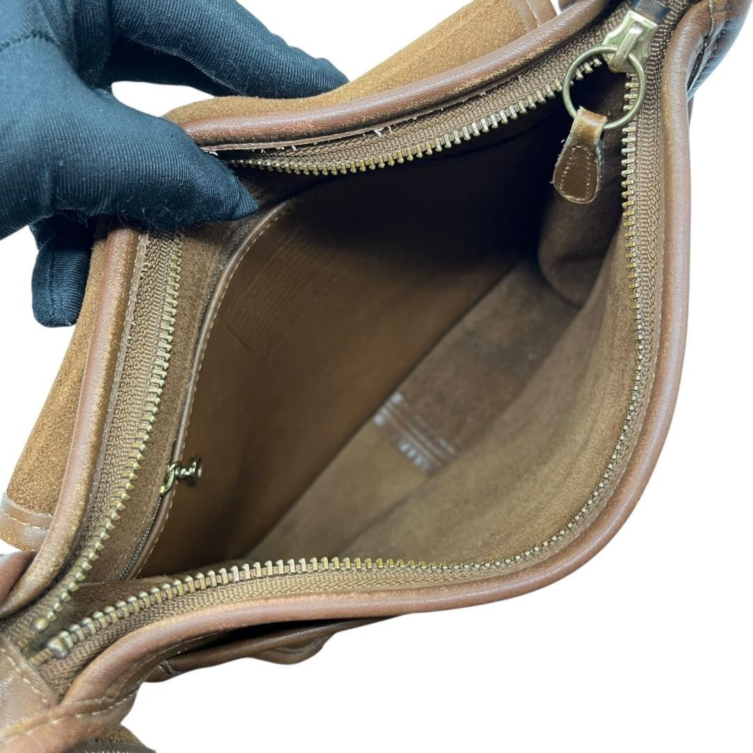 Vintage Coach Shoulder Bag Brown G126 thumbnail 8