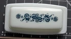 VINTAGE PYREX CORELLE OLD TOWN BLUE ONION COVERED BUTTER DISH  #72-B