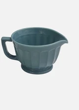 Mosser Glass 80oz Panel Batter Bowl Georgia Blue