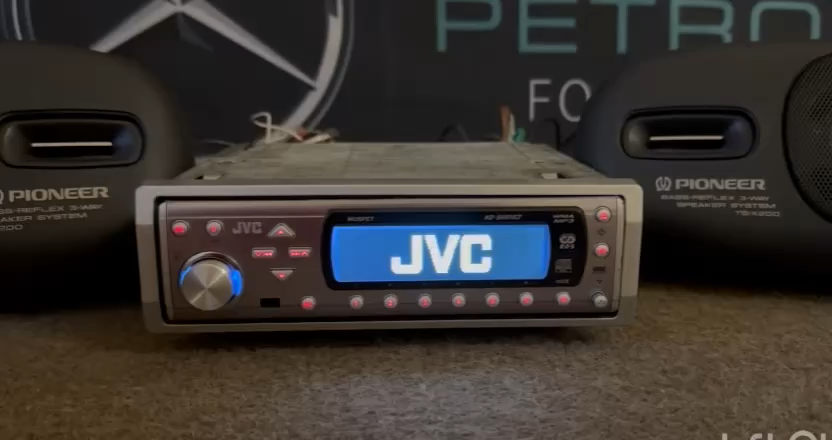 JVC KD-SH9102 Car Radio CD Receiver DSP WMA/Mp3 RDS Animation