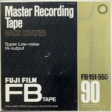 FUJI FB 150-7H Reel to Reel Recording Tape, LP, 7" Reel, 1200 ft