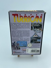 Super Turrican Nintendo NES PAL mit Karton besch&auml;digt Klassiker 1992
