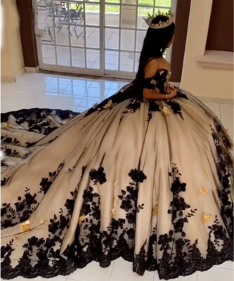 blue dress for baby girl BABARONI Tiered Prom Dress with Slit and Off The Shoulder Ball Gown Lilac main image 0
