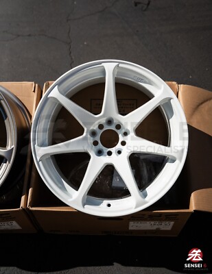 CST Zero-1 Hyper / 5x114.3 / 18x9.5 +15 / White / S-Chassis S13 S14 R32 JZX100