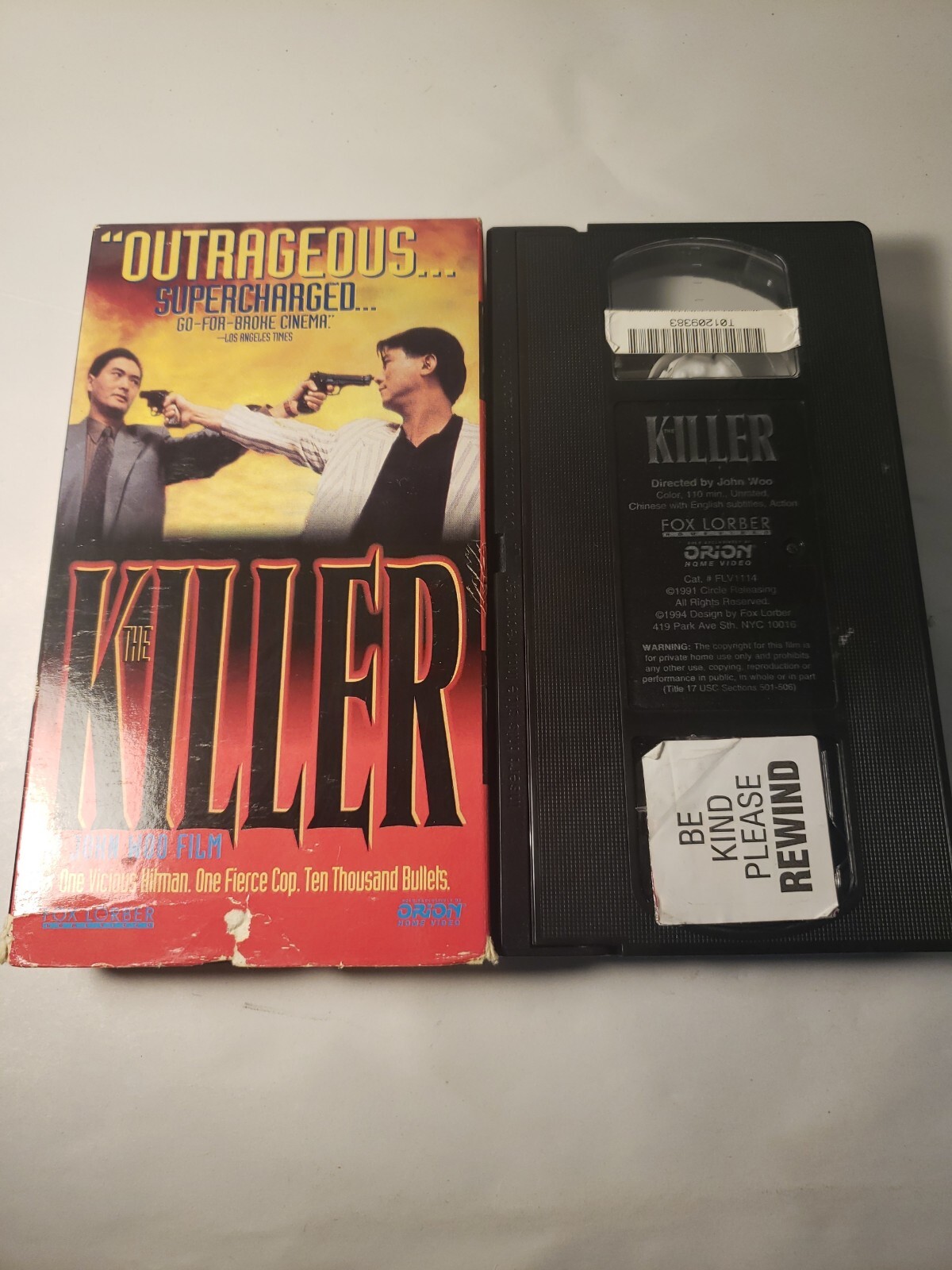 The Killer (VHS, 2000, English Subtitled Unrated) for sale online | eBay