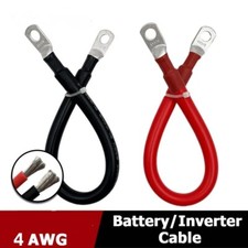1 Pair Car Battery Connection Line Cable 4 AW...