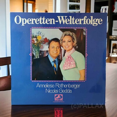 LP 12''  OPERETTEN-WELTERFOLGE ROTHENBERGER GEDDA / MARCATO 1980