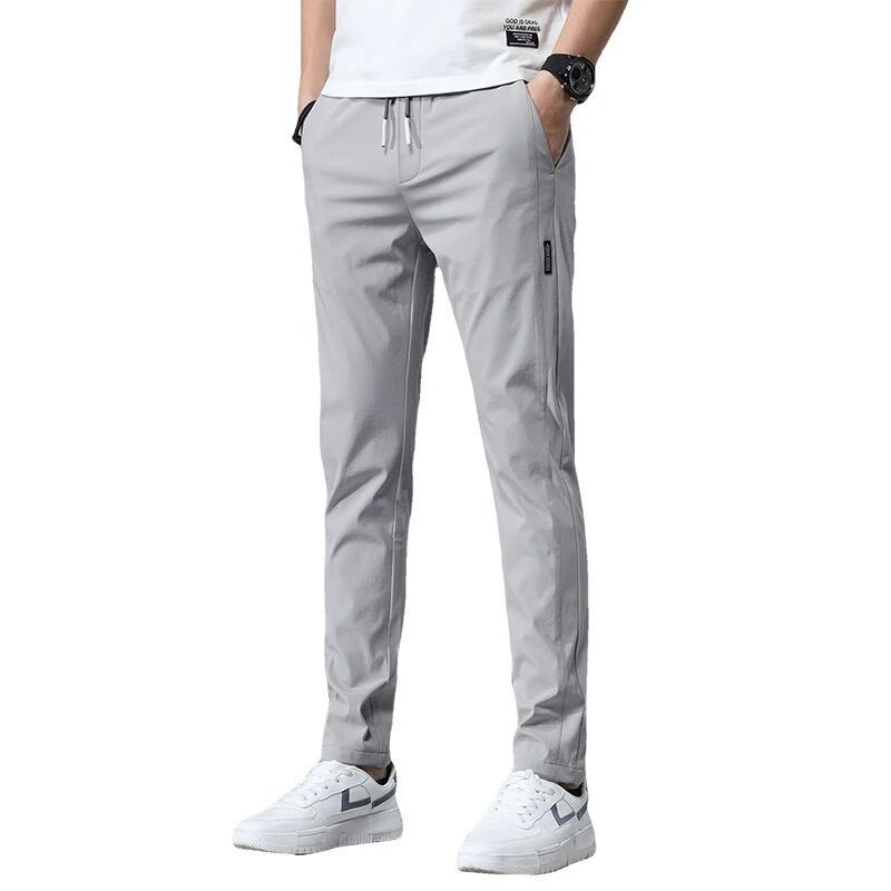 Pants Men's Spring and Summer Thin Loose Straight Sweatpants Men's Casual Pants