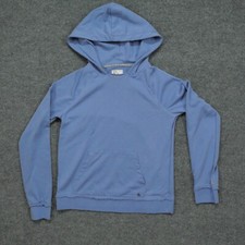 Ampersand Avenue Hoodie Womens Large Blue Pullover Casual Sweatshirt