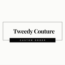Custom Order Handmade Tweed Boucle Jacket- Made To Measure