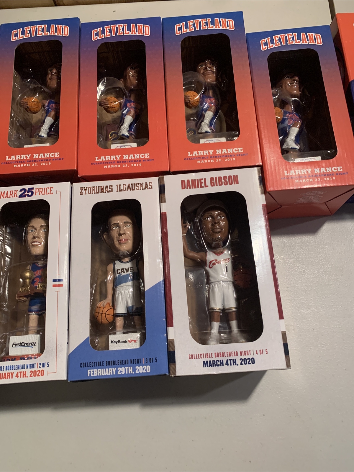 Cleveland Cavaliers Bobblehead/Collectible Giveaway Lot Of 14 20172020