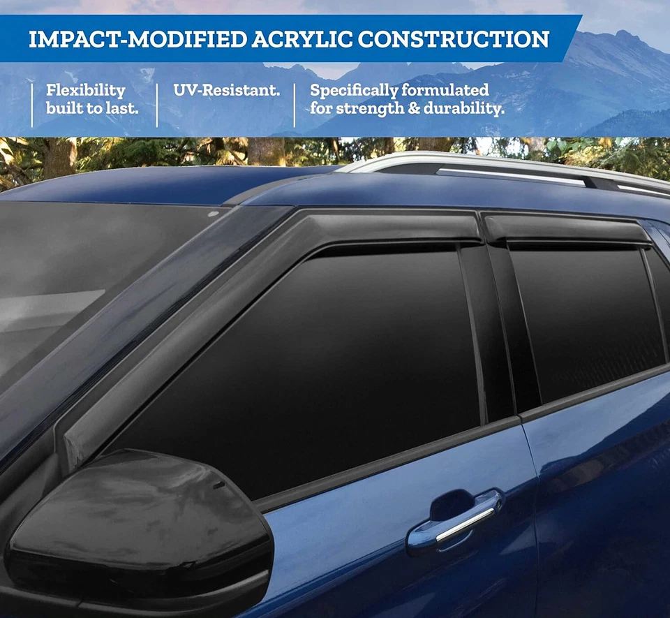 AVS Ventvisor Front Window Deflectors for 88-99 Blazer Tahoe CK 1500 2500 3500 Foto 4 de 4