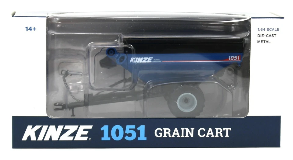 2022 SPECCAST 1:64 *KINZE* Model 1051 *GRAIN CART* w/FLOTATION TIRES NIB! - Image 4 of 4