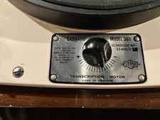 Vintage GARRARD 301 Turntable / Wharfedale Speakers