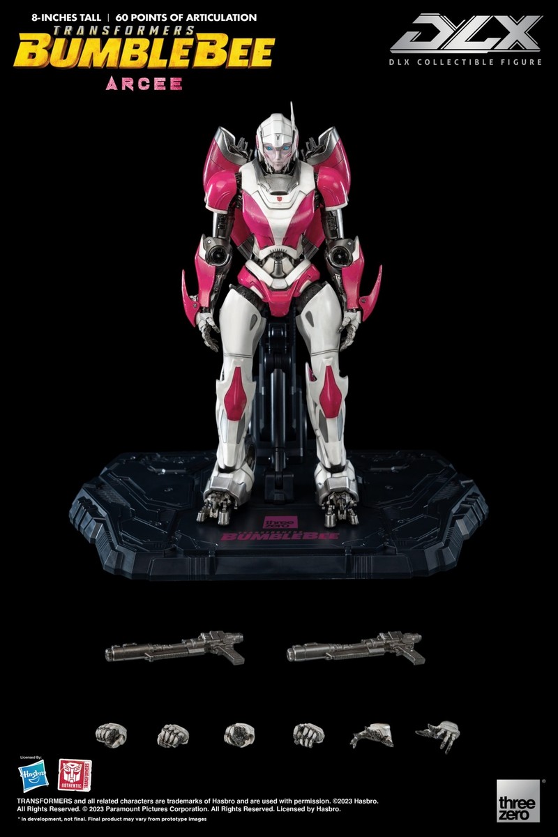Threezero 3A 3Z01740W0 Bumblebee DLX Arcee Transformers 8'' Action