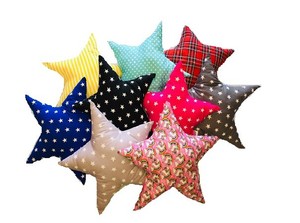 star shaped cushion