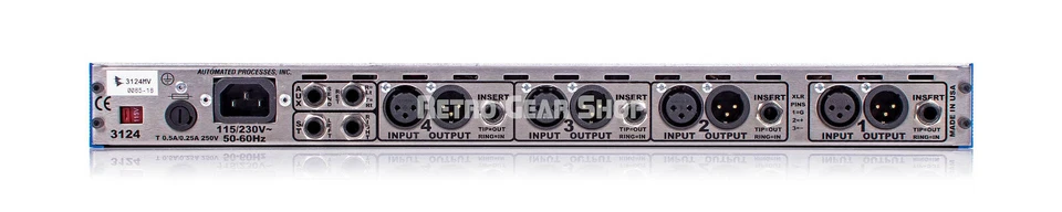 API 3124MV 4 Channel Mic Pre + Stereo Mixer Mint - Image 3 of 4