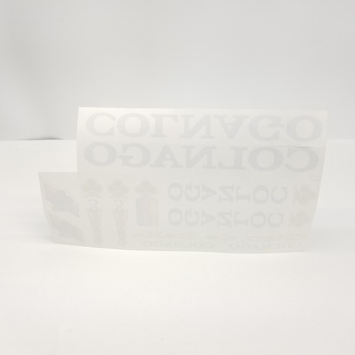 Colnago Giro De Italia Vintage Decals Frame Stickers Set Bicycle Cycling Blue - Picture 6 of 8