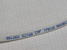 Belden 82760 18/1P FEP Insulated Shielded Twist Pair Audio/Control Cable /25ft