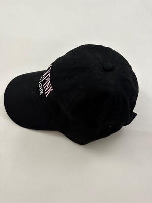 Blackpink World Tour Graphic Adjustable Black Baseball Hat One