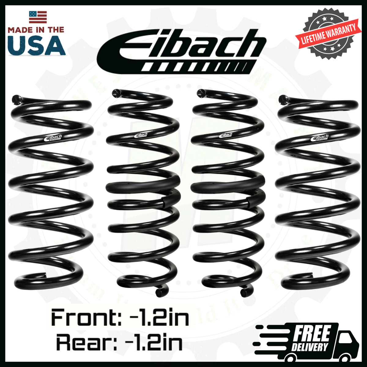 Eibach Pro KIT Front and Rear Lowering Springs | Fits 2021-2025