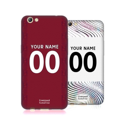 CUSTOM CUSTOMIZED PERSONALIZED LIVERPOOL FC 2022/23 KIT GEL CASE FOR OPPO PHONES