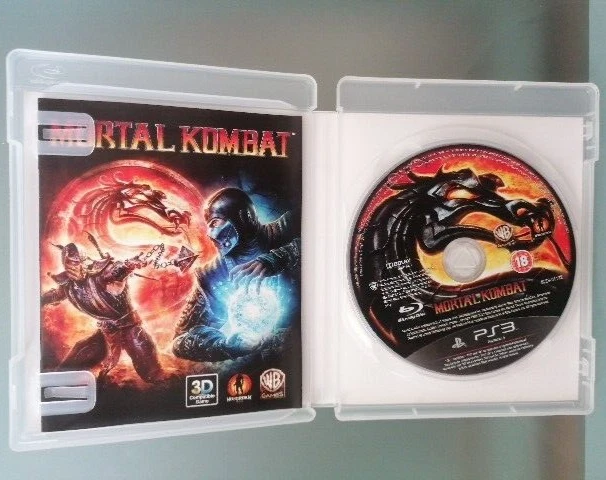 Mortal Kombat (Sony PlayStation 3(PS3), 2011) - Pal España Manual Perfecto Estad, foto 3 de 5