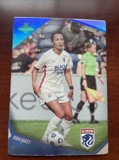 2022 PARKSIDE NWSL BLUE FOIL #176 SAM HIATT OL REIGN E132*