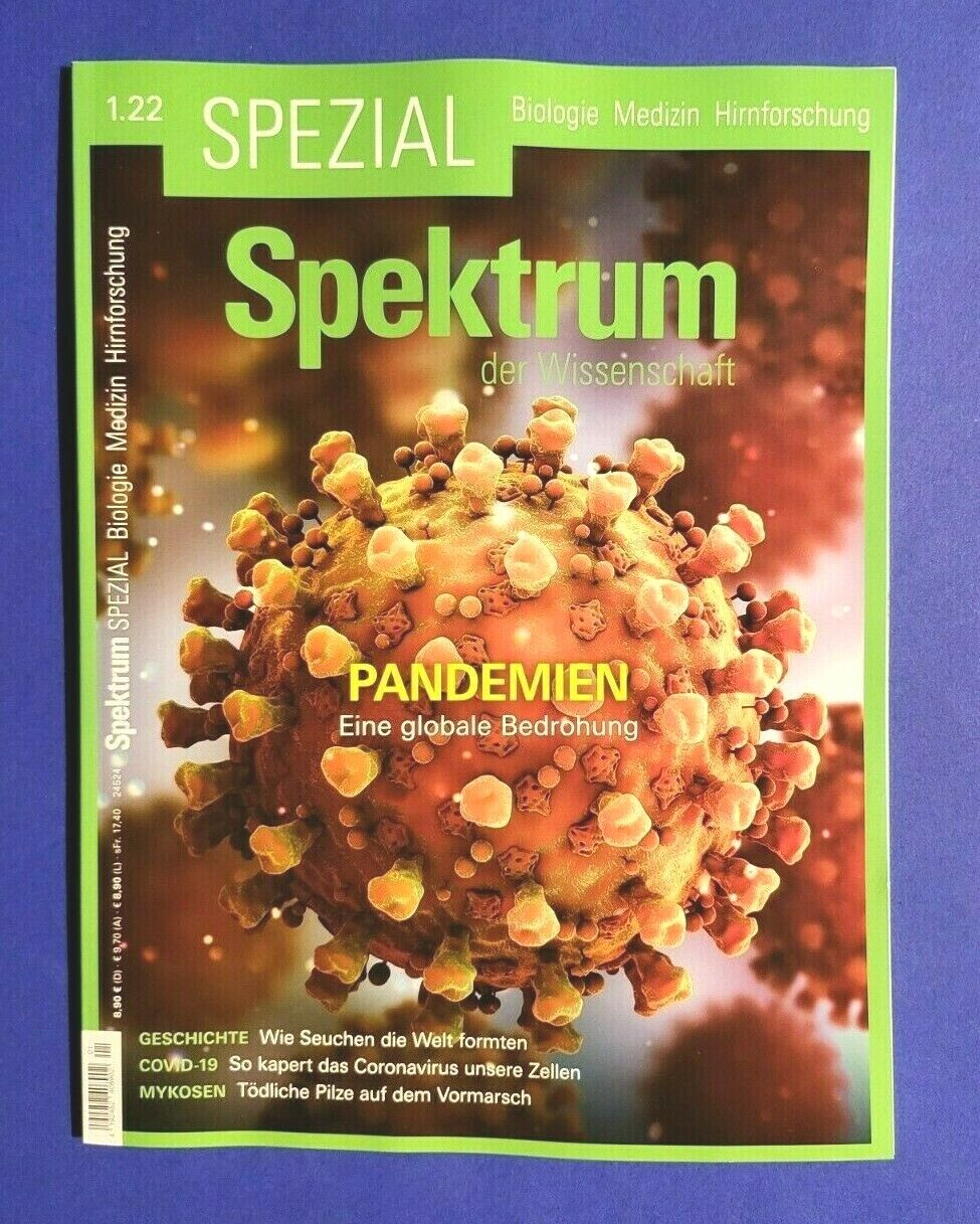 Thumbnail - Spektrum Der Wissenschaft Spezial 1.2022 Pandemien Neu + Ungelesen