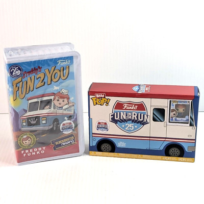 Funko Fun on the Run & Fun 2 You Blockbuster Rewind Freddy Funko Online Edition