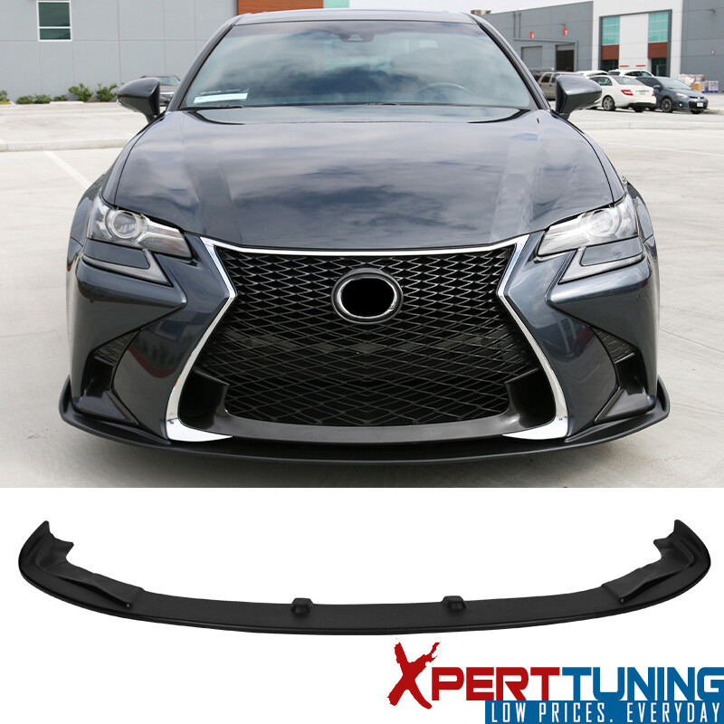 Fits 16-20 Lexus GS350 GS450h Lexon Style Unpainted Front Bumper