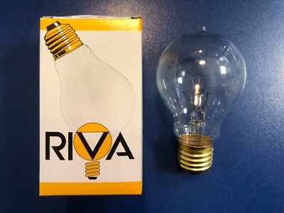 RIVA Spezial Glühlampe Glühbirne 235 V E27 18W Klar WS-CLASSIC EDISON DIMMBAR