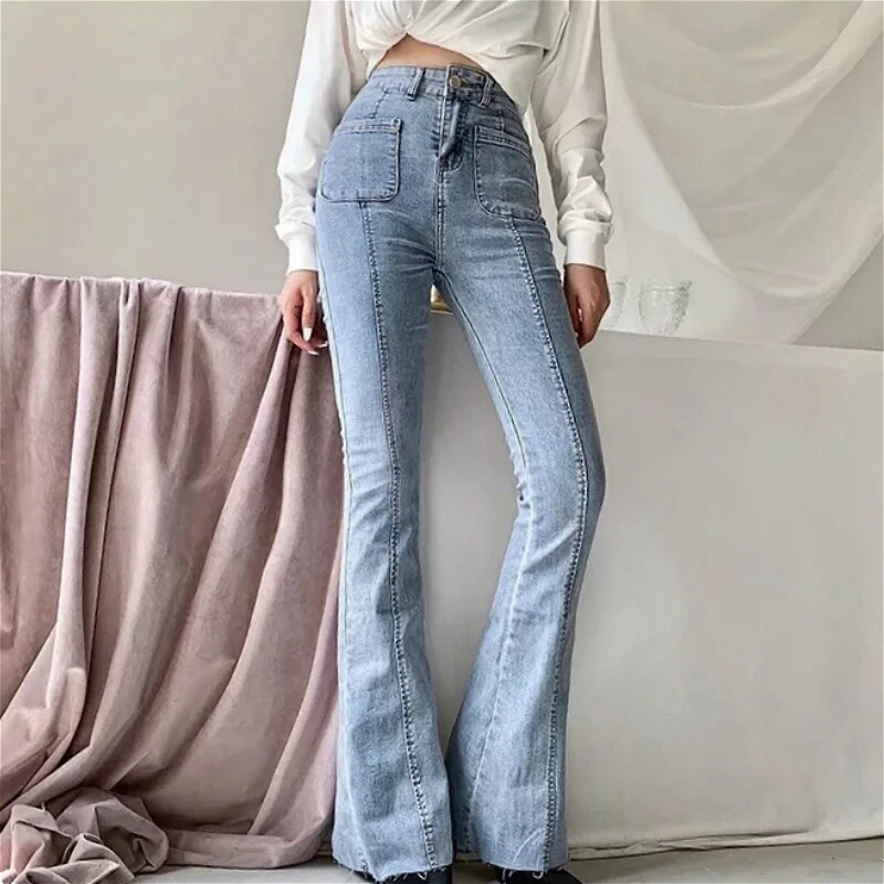 Sexy bell bottom jeans sale