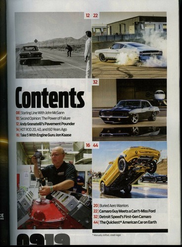Hot Rod Magazine September 2019 How to Make 1,000 HP! - Picture 2 of 3