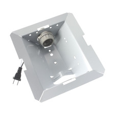 Light Reflector with Socket for Broan NuTone 763N HB80RL 678 679 Ventilation Fan