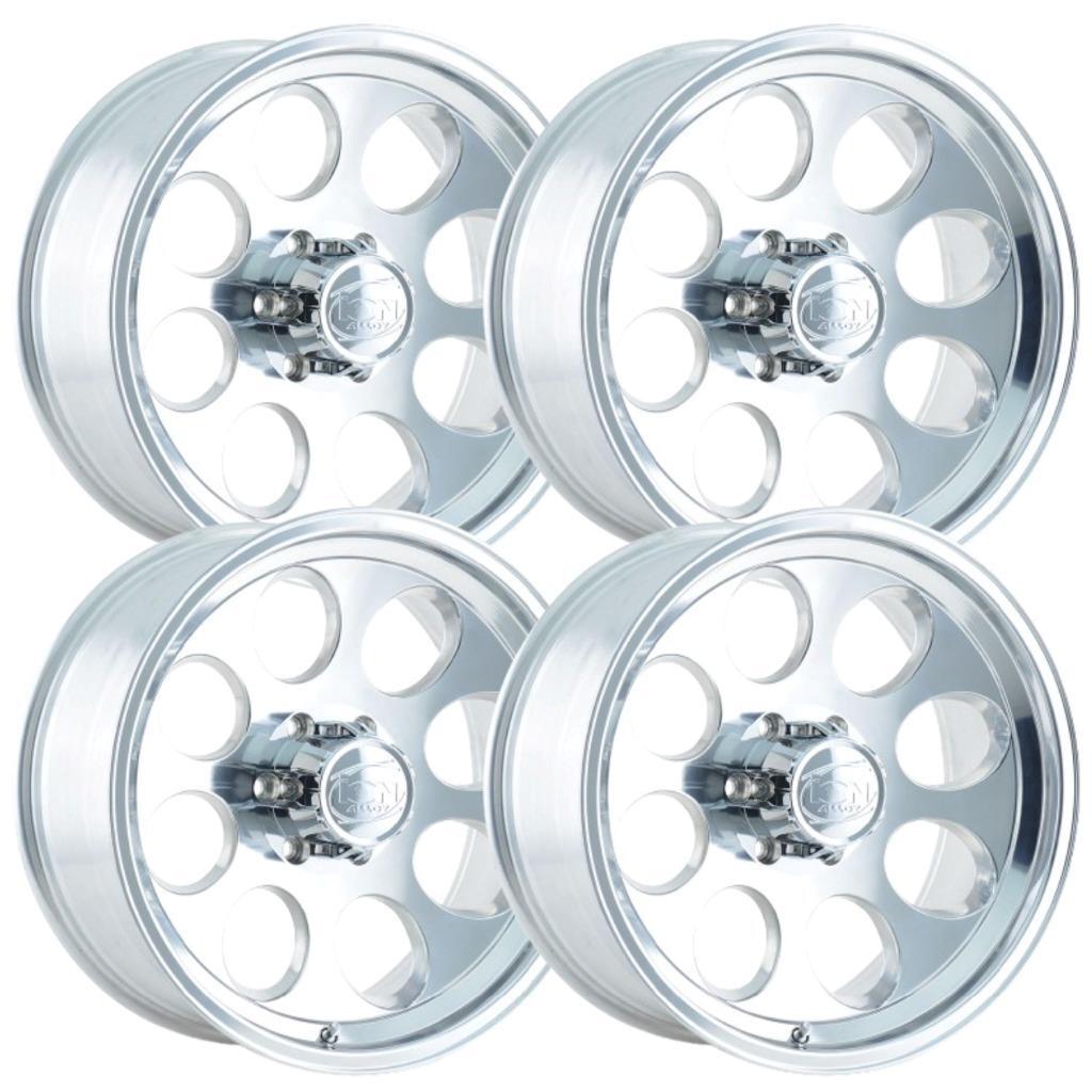 (Set-4) Ion 171 15x10 6x114.3 -38mm Polished Wheels Rims 15 Inch | eBay