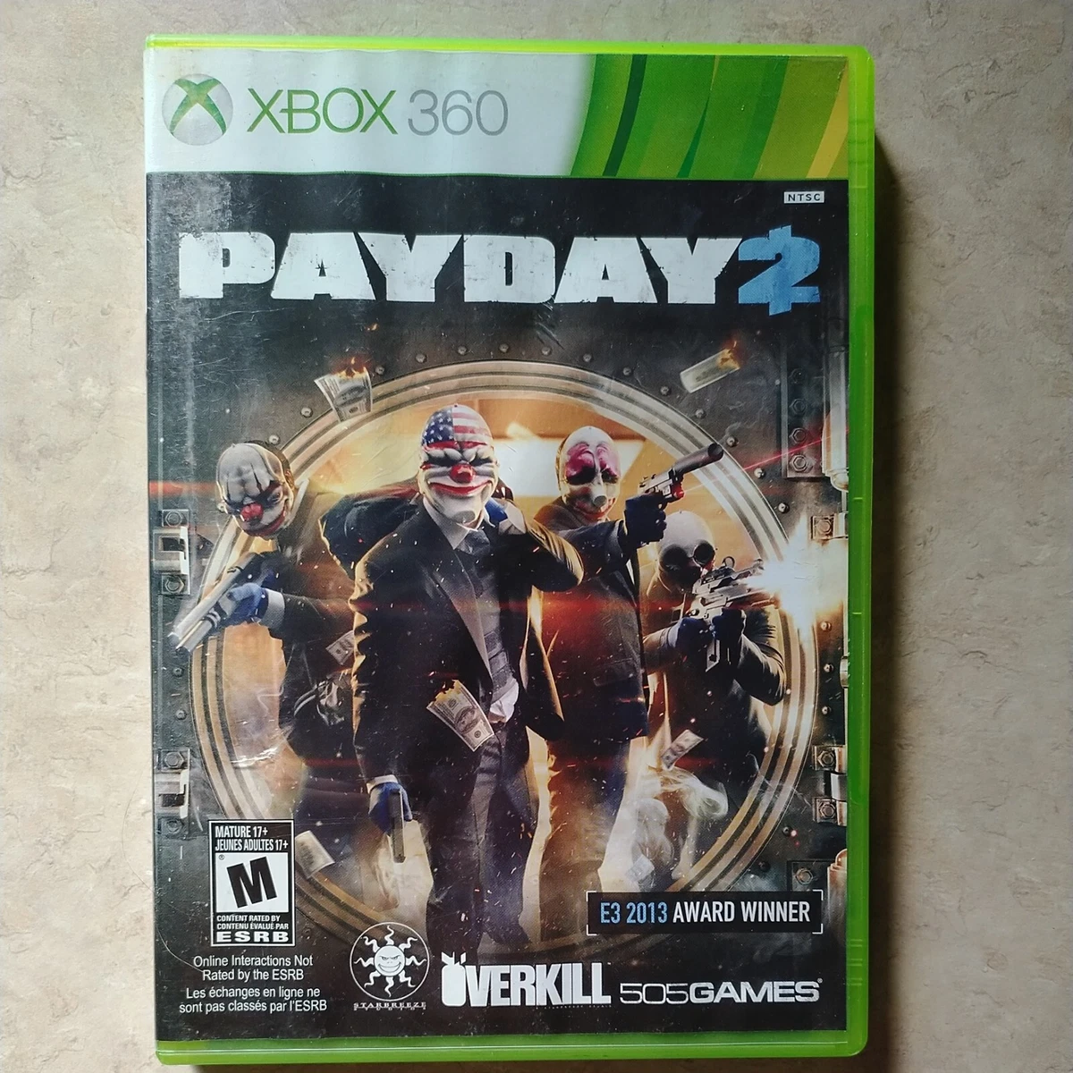 Payday 1 xbox sale 360