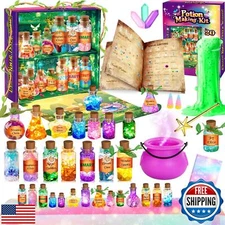 INNOCHEER Potion Kits for Kids Toys, Kids Potion Making Kit with Halloween Ta